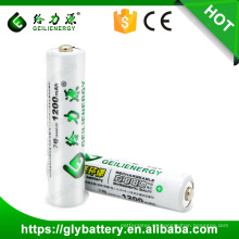 Batería NI-MH recargable de Geilienergy AAA 1200mAH 1.2V para la bomba de pecho